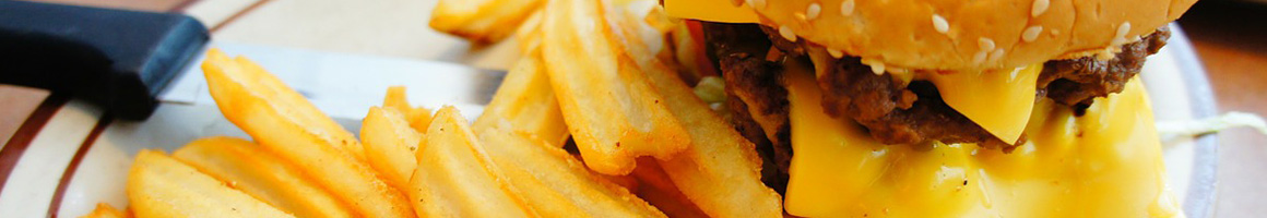 Eating Barbeque Burger at JC's Bar-B-Q Place restaurant in Van Buren, AR.
